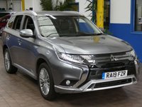 USED 2019 19 MITSUBISHI OUTLANDER 2.4 PHEV JURO 5d 207 BHP APP SAT NAV REAR CAMERA VAT Q