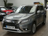 USED 2019 19 MITSUBISHI OUTLANDER 2.4 PHEV JURO 5d 207 BHP APP SAT NAV REAR CAMERA VAT Q
