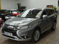 USED 2019 19 MITSUBISHI OUTLANDER 2.4 PHEV JURO 5d 207 BHP APP SAT NAV REAR CAMERA VAT Q