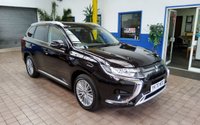 USED 2020 70 MITSUBISHI OUTLANDER 2.4 PHEV DESIGN 5d 222 BHP APP BASED SAT NAV REAR CAMERA VAT Q 1 OWNER MITSUBISHI WARRANTY TILL SEPT 2025