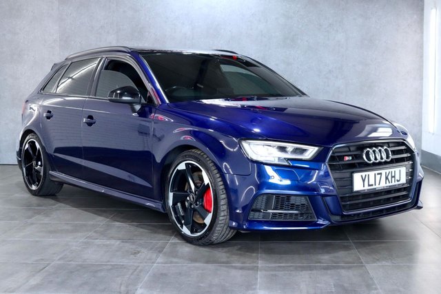 2017 17 Audi A3 2.0 S3 SPORTBACK TFSI QUATTRO BLACK EDITION 5d 306 BHP