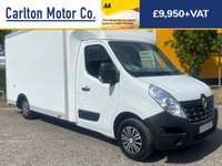 USED 2016 65 RENAULT MASTER 2.3 LL35 BUSINESS ENERGY DCI 135 LO-LOADER / LUTON BOX VAN Stunning Example Throughout