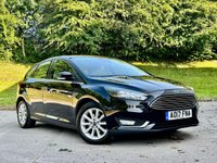USED 2017 17 FORD FOCUS 1.0 TITANIUM 5d 124 BHP 2 REMOTE KEYS + SAT NAV + BLUETOOTH