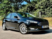 USED 2017 17 FORD FOCUS 1.0 TITANIUM 5d 124 BHP 2 REMOTE KEYS + SAT NAV + BLUETOOTH
