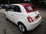 USED 2019 19 FIAT 500C 1.2 CONVERTIBLE LOUNGE 2d 69 BHP NEW SHAPE *7