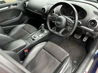 USED 2017 17 AUDI A3 1.6 TDI S LINE 4d 114 BHP NAVIGATION - BLUETOOTH - HEATED SEATS - 18" DIAMOND CUT ALLOYS - TINTED WINDOWS - SMARTPHONE INTEGRATION - BANG AND OLUFSEN AUDIO SYSTEM