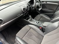 USED 2017 17 AUDI A3 1.6 TDI S LINE 4d 114 BHP NAVIGATION - BLUETOOTH - HEATED SEATS - 18" DIAMOND CUT ALLOYS - TINTED WINDOWS - SMARTPHONE INTEGRATION - BANG AND OLUFSEN AUDIO SYSTEM