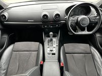 USED 2017 17 AUDI A3 1.6 TDI S LINE 4d 114 BHP NAVIGATION - BLUETOOTH - HEATED SEATS - 18" DIAMOND CUT ALLOYS - TINTED WINDOWS - SMARTPHONE INTEGRATION - BANG AND OLUFSEN AUDIO SYSTEM