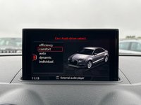 USED 2017 17 AUDI A3 1.6 TDI S LINE 4d 114 BHP NAVIGATION - BLUETOOTH - HEATED SEATS - 18" DIAMOND CUT ALLOYS - TINTED WINDOWS - SMARTPHONE INTEGRATION - BANG AND OLUFSEN AUDIO SYSTEM