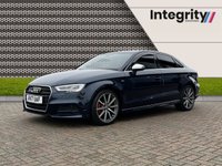 USED 2017 17 AUDI A3 1.6 TDI S LINE 4d 114 BHP NAVIGATION - BLUETOOTH - HEATED SEATS - 18" DIAMOND CUT ALLOYS - TINTED WINDOWS - SMARTPHONE INTEGRATION - BANG AND OLUFSEN AUDIO SYSTEM