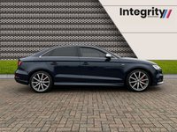 USED 2017 17 AUDI A3 1.6 TDI S LINE 4d 114 BHP NAVIGATION - BLUETOOTH - HEATED SEATS - 18" DIAMOND CUT ALLOYS - TINTED WINDOWS - SMARTPHONE INTEGRATION - BANG AND OLUFSEN AUDIO SYSTEM
