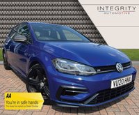USED 2020 20 VOLKSWAGEN GOLF 2.0 R TSI 4MOTION DSG 5d 296 BHP APPLE CARPLAY / ANDROID AUTO - BLUETOOTH HANDSFREE - SAT NAV - USB PORTS - 18" ALLOY WHEELS - TONTED WINDOWS - DESIRABLE LAPIZ BLUE METALLIC PAINT - ADAPTIVE CRUISE CONTROL - CLIMATE CONTROL -