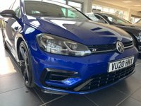 USED 2020 20 VOLKSWAGEN GOLF 2.0 R TSI 4MOTION DSG 5d 296 BHP APPLE CARPLAY / ANDROID AUTO - BLUETOOTH HANDSFREE - SAT NAV - USB PORTS - 18" ALLOY WHEELS - TONTED WINDOWS - DESIRABLE LAPIZ BLUE METALLIC PAINT - ADAPTIVE CRUISE CONTROL - CLIMATE CONTROL -