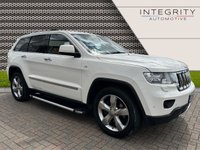 USED 2012 62 JEEP GRAND CHEROKEE 3.0 V6 CRD OVERLAND 5d 237 BHP 7 SERVICES