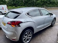 USED 2012 62 CITROEN DS4 1.6 HDI DSTYLE 5d 110 BHP ** DIESEL......6 SPEED.....2 PREVIOUS OWNER........96.829 MILES........SERVICE HISTORY 6 STAMPS.......�&pound;150 ROAD TAX.......60MPG.........2 KEYS........DSTYLE EDITION.........HALF LEATHER SEATS........PANORAMIC WINDSCREEN..........CLIMATE.........CRUISE.......AIRCON........PARKING SENSORS.......,ALLOYS.........VERY NICE EXAMPLE ** 