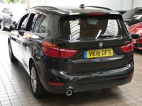 USED 2018 18 BMW 2 SERIES 1.5 218I SE GRAN TOURER 5d 139 BHP 7 SEATS SAT NAV PARK SENSORS GENUINE LOW MILEAGE 1 OWNER SERVICE 6 MONTHS GOLD WARRANTY