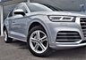 USED 2017 17 AUDI Q5 2.0 TDI S LINE 5DR S TRONIC QUATTRO AWD 190 BHP EURO 6 WIRELESS PHONE CHARGE+SAT NAV