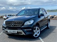 USED 2013 63 MERCEDES-BENZ M-CLASS 3.0 ML350 BLUETEC AMG SPORT 5d 258 BHP 