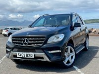 USED 2013 63 MERCEDES-BENZ M-CLASS 3.0 ML350 BLUETEC AMG SPORT 5d 258 BHP 