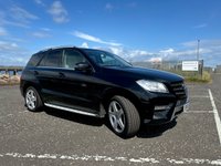 USED 2013 63 MERCEDES-BENZ M-CLASS 3.0 ML350 BLUETEC AMG SPORT 5d 258 BHP 