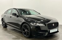 USED 2018 68 JAGUAR XF 2.0 D R-SPORT 4d 177 BHP Low Mileage 32086 Miles, 1 Owner , Santorini black, Ebony / Pimento Leather 19" Black 5035 Style Alloy Wheels, Stylish Jaguar XF R - Sport