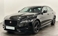 USED 2018 68 JAGUAR XF 2.0 D R-SPORT 4d 177 BHP Low Mileage 32086 Miles, 1 Owner , Santorini black, Ebony / Pimento Leather 19" Black 5035 Style Alloy Wheels, Stylish Jaguar XF R - Sport