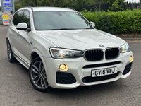 USED 2015 15 BMW X3 2.0 XDRIVE20D M SPORT 5d 188 BHP 