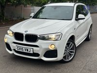 USED 2015 15 BMW X3 2.0 XDRIVE20D M SPORT 5d 188 BHP 