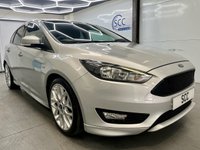 USED 2017 17 FORD FOCUS 1.5 TDCi ST-Line Hatchback 5dr Diesel Manual Euro 6 (s/s) (120 ps) Sat Nav, DAB, Appearance Pack