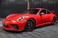 USED 2018 67 PORSCHE 911 4.0 GT3 PDK 2d 494 BHP CLUBSPORT PACK PLUS, BUCKETS, LIFT, FULL PORSCHE WITH PORSCHE WARRANTY DEC 2025,  FRONT END PPF.