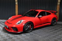 USED 2018 67 PORSCHE 911 4.0 GT3 PDK 2d 494 BHP CLUBSPORT PACK PLUS, BUCKETS, LIFT, FULL PORSCHE WITH PORSCHE WARRANTY DEC 2025,  FRONT END PPF.