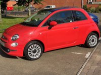 USED 2016 16 FIAT 500 1.2 LOUNGE DUALOGIC 3d 69 BHP ***  LOVELY CODITION  ***