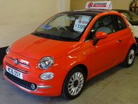 USED 2016 16 FIAT 500 1.2 LOUNGE DUALOGIC 3d 69 BHP ***  LOVELY CODITION  ***