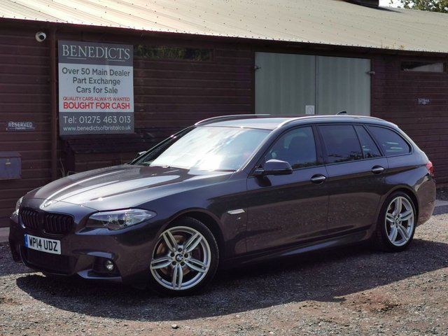 2014 14 BMW 5 Series 2.0 525D M SPORT TOURING 5d 215 BHP
