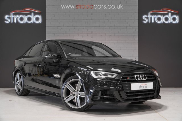2018 18 Audi A3 2.0 S3 TFSI QUATTRO BLACK EDITION 4d 306 BHP
