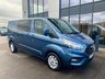 USED 2021 71 FORD TRANSIT CUSTOM 2.0 LIMITED CREW VAN LWB L2 5 LUX SEATS EURO 6  LUXURY 5 SEAT CREW VAN