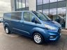 USED 2021 71 FORD TRANSIT CUSTOM 2.0 LIMITED CREW VAN LWB L2 5 LUX SEATS EURO 6  LUXURY 5 SEAT CREW VAN