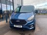 USED 2021 71 FORD TRANSIT CUSTOM 2.0 LIMITED CREW VAN LWB L2 5 LUX SEATS EURO 6  LUXURY 5 SEAT CREW VAN