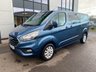 USED 2021 71 FORD TRANSIT CUSTOM 2.0 LIMITED CREW VAN LWB L2 5 LUX SEATS EURO 6  LUXURY 5 SEAT CREW VAN