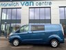 USED 2021 71 FORD TRANSIT CUSTOM 2.0 LIMITED CREW VAN LWB L2 5 LUX SEATS EURO 6  LUXURY 5 SEAT CREW VAN