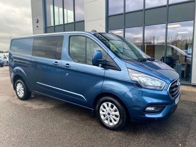 2021 71 Ford Transit Custom 2.0 LIMITED CREW VAN LWB L2 5 LUX SEATS
