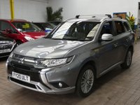 USED 2020 20 MITSUBISHI OUTLANDER 2.4 PHEV DYNAMIC SAFETY 5d 222 BHP APP BASED SAT NAV LEATHER CAMERA PARKING SENSORS 1 OWNER MITSUBISHI WARRANTY TILL MARCH 2025