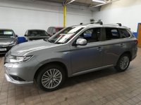 USED 2020 20 MITSUBISHI OUTLANDER 2.4 PHEV DYNAMIC SAFETY 5d 222 BHP APP BASED SAT NAV LEATHER CAMERA PARKING SENSORS 1 OWNER MITSUBISHI WARRANTY TILL MARCH 2025