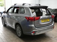 USED 2020 20 MITSUBISHI OUTLANDER 2.4 PHEV DYNAMIC SAFETY 5d 222 BHP APP BASED SAT NAV LEATHER CAMERA PARKING SENSORS 1 OWNER MITSUBISHI WARRANTY TILL MARCH 2025