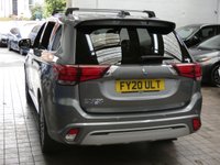 USED 2020 20 MITSUBISHI OUTLANDER 2.4 PHEV DYNAMIC SAFETY 5d 222 BHP APP BASED SAT NAV LEATHER CAMERA PARKING SENSORS 1 OWNER MITSUBISHI WARRANTY TILL MARCH 2025