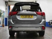 USED 2020 20 MITSUBISHI OUTLANDER 2.4 PHEV DYNAMIC SAFETY 5d 222 BHP APP BASED SAT NAV LEATHER CAMERA PARKING SENSORS 1 OWNER MITSUBISHI WARRANTY TILL MARCH 2025