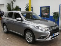 USED 2019 19 MITSUBISHI OUTLANDER 2.4 PHEV JURO 5d 207 BHP APP BASED SAT NAV REAR CAMERA VAT Q 1 OWNER MITSUBISHI WARRANTY TILL JUNE 2024