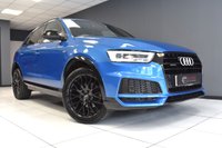 USED 2017 67 AUDI Q3 2.0 TDI QUATTRO BLACK EDITION 5 DOOR **&pound;349 A MONTH WITH &pound;3195 DEPOSIT**