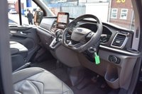 USED 2022 22 FORD TRANSIT CUSTOM 320 LIMITED DCIV ECOBLUE 183 BHP MOTION R / REAR LEATHER SEATS