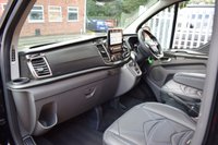 USED 2022 22 FORD TRANSIT CUSTOM 320 LIMITED DCIV ECOBLUE 183 BHP MOTION R / REAR LEATHER SEATS